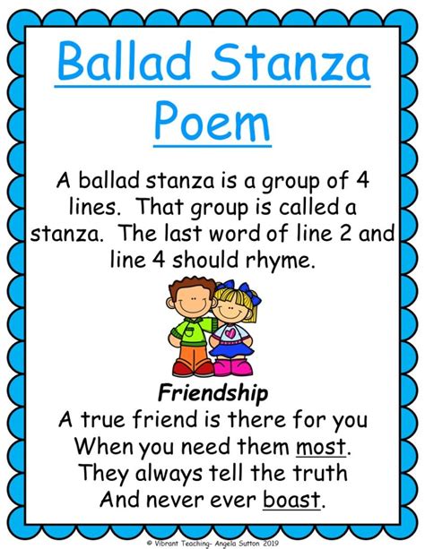 what is a ballad|ballad examples for kids.
